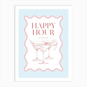 Happy Hour Art Print