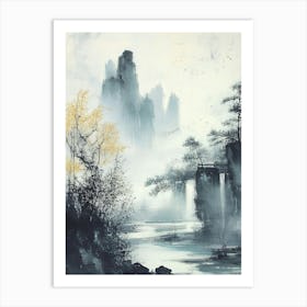 Chinese Traditional Landscape 1 Art Print