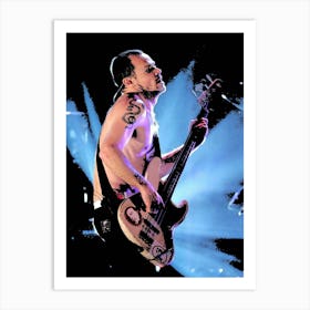 flea Red Hot Chilli Peppers Art Print