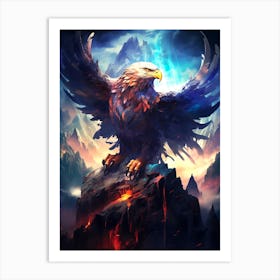 Eagle Fantasy Art Print