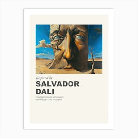 Museum Poster Inspired By Salvador Dali 3 Art Print
