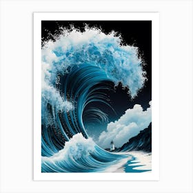 Big Wave Art Print