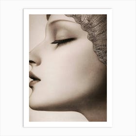 Portrait Of A Woman 86 Art Print