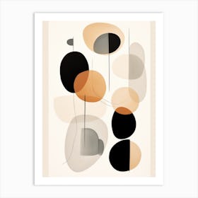 Abstract Circles 3 Art Print