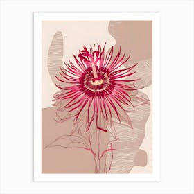 Passion Flower Art Print