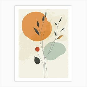 Abstract Flower 66 Art Print