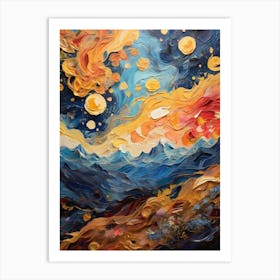 Starry Night 96 Art Print