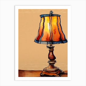 Lamp+1 Art Print