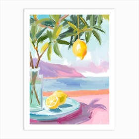 LEMON TREE POSTER Art Print