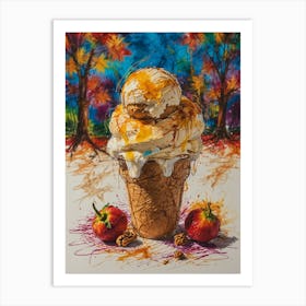 Ice Cream Cone 62 Art Print