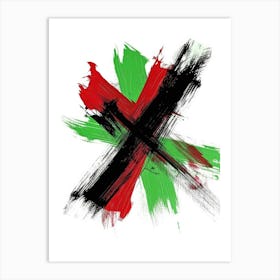 Cross Of Algeria Art Print