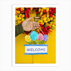 Welcome Sign Art Print