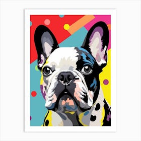 Pop Art Graphic Novel Style Boston Terrier 1 Art Print