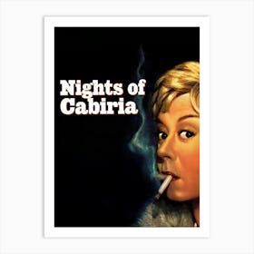 Nights Of Cabiria (1957) Art Print