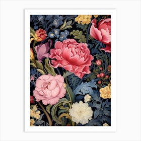 Peonies 11 Art Print