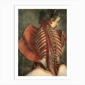 Back Of A Woman Art Print