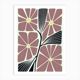 Henri Matisse Flowers In A Vase Art Print