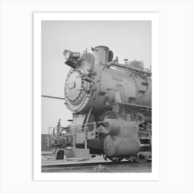 Detail Of Switching Engine In Yards At Big Spring, Texas By Russell Lee Art Print