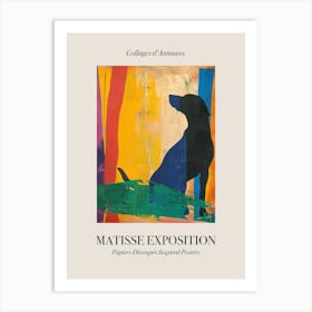 Dog 4 Matisse Inspired Exposition Animals Poster Art Print