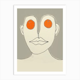 Orange Eyes Affiche