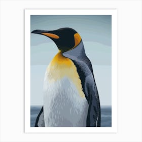 Emperor Penguin St Art Print