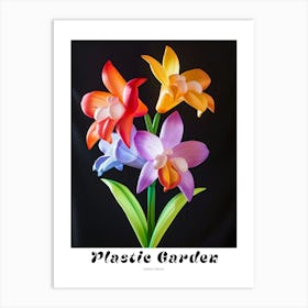 Bright Inflatable Flowers Poster Monkey Orchid 1 Art Print