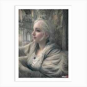 Portrait Of A Woman Art Print