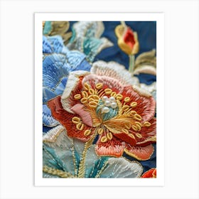 Chinese Embroidery 67 Art Print