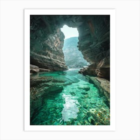 Cave In The Rock 36 Art Print