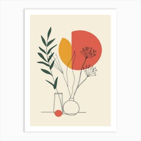 Flowers In A Vase 85 Art Print