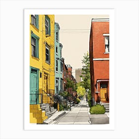 Street view z4 Art Print