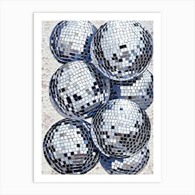 Disco Balls 5 Art Print