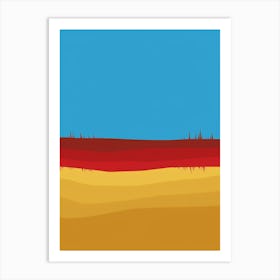 Russian Flag Art Print