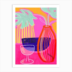 Neon Still Life No 7 Art Print