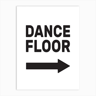 Dance Floor Art Print
