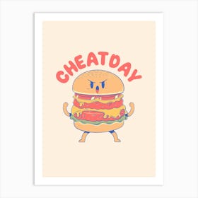 Cheat Day Art Print