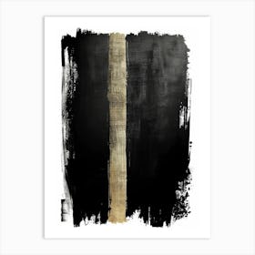 Black And Gold Canvas Print 38 Art Print