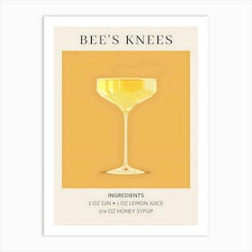 Bee'S Knees Art Print