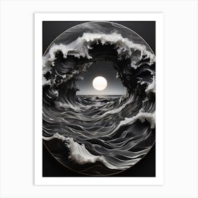 'Ocean Wave' 1 Art Print