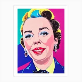 Olivia Colman Pop Movies Art Movies Art Print