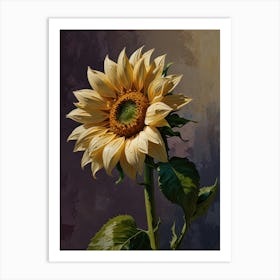 Sunflower Painting Art Print