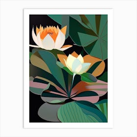 American Lotus Fauvism Matisse 3 Art Print
