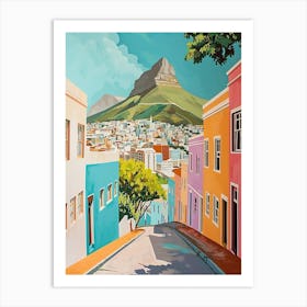 Kitsch Capetown Illustration 3 Art Print