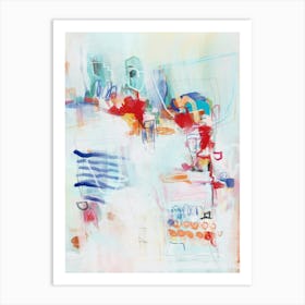Colorful Modern Abstract 2 Art Print