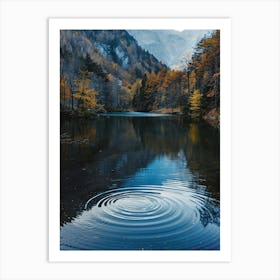 Autumn In The Mountains 1 Art Print