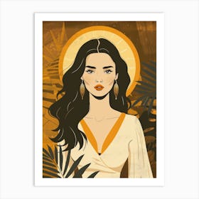 Portrait of a Woman 2 Art Print