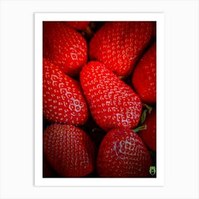 Red Strawberries 20230325140951rt1pub Art Print