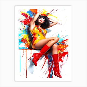 Models Today - Top Models In The World Art Print