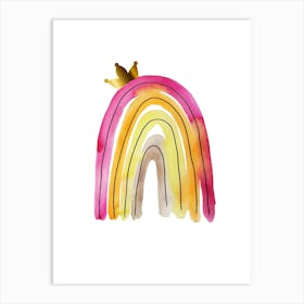 Watercolor Rainbow Poster