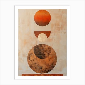 'Sunrise' modern art Art Print